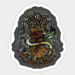 Yggdrasil Ragnarok (Full Color) Sticker